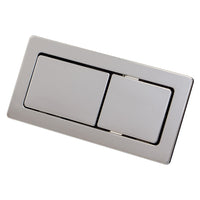 Fienza Rectangular Flush Buttons - Chrome