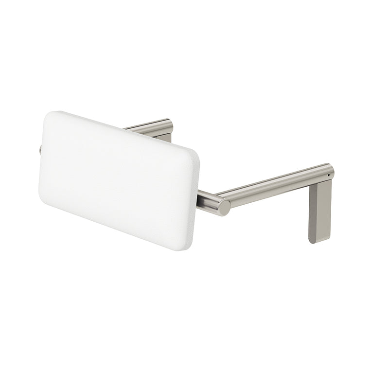 Fienza Care Back Rest, Brushed Nickel