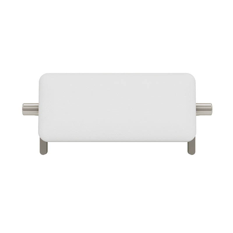 Fienza Care Back Rest, Brushed Nickel — image 2