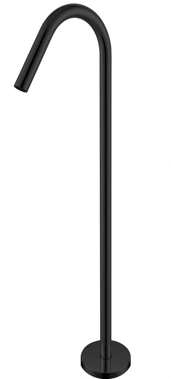 Nero Mecca Bianca Floor Standing Bath Spout Matte Black