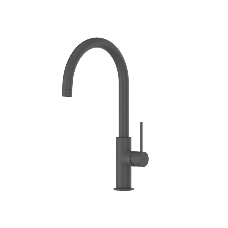 Greens Maci Gooseneck Sink Mixer Gunmetal