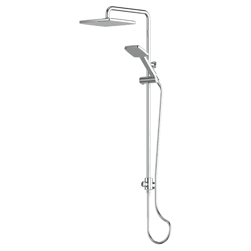 Greens Glide Syntra RainBoost® Twin Rail Shower Chrome