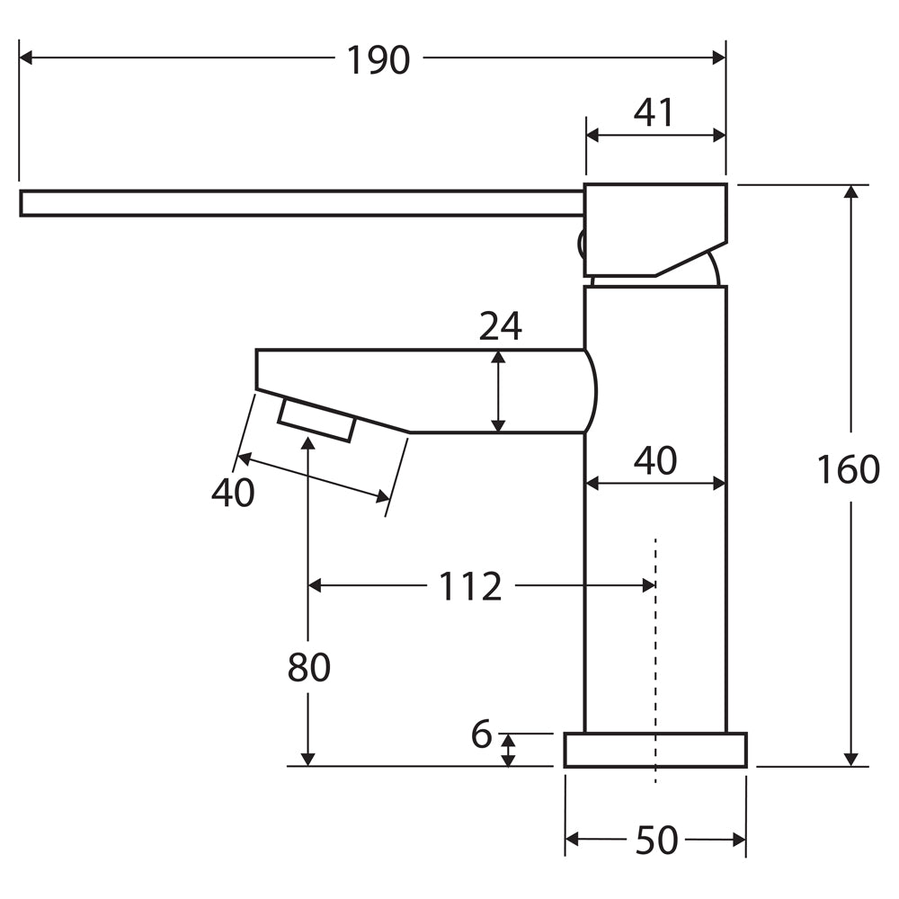 FIENZA ISABELLA CARE Basin Mixer