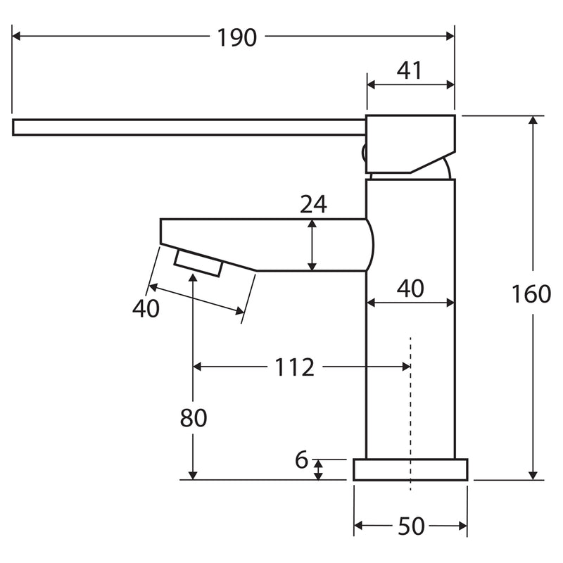 FIENZA ISABELLA CARE Basin Mixer