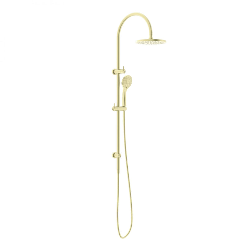 Nero Mecca Twin Shower 2 in 1 with Air Shower Brushed Gold