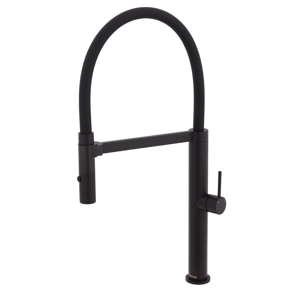Fienza Kaya Pull Down Sink Mixer Matte Black