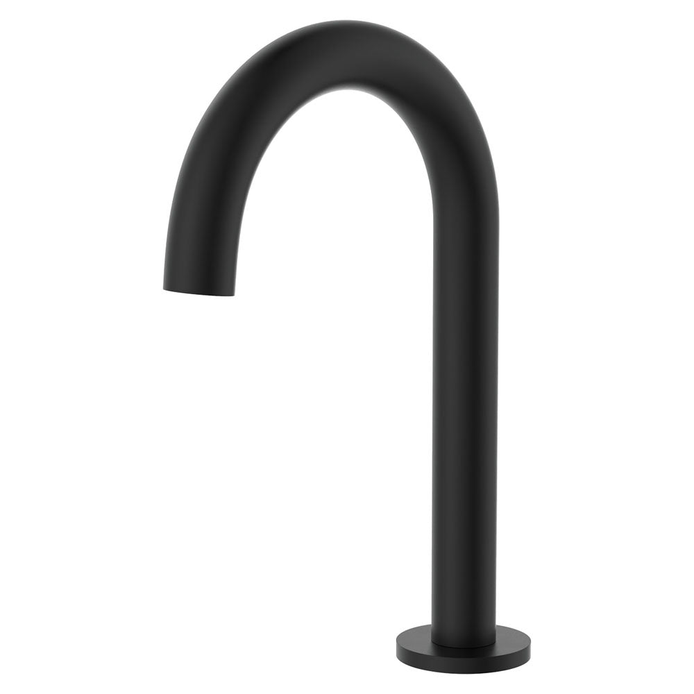 Fienza Kaya Hob-Mounted Basin/Bath Outlet, Matte Black