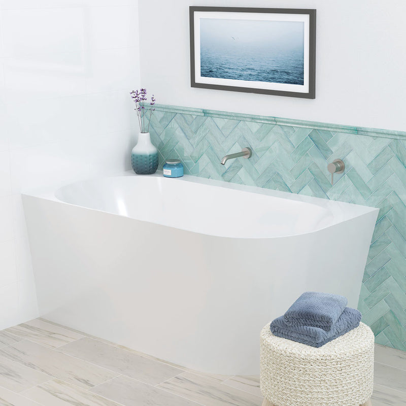 Fienza Kaya Basin/Bath Outlet, 180mm, Matte Black — image 2
