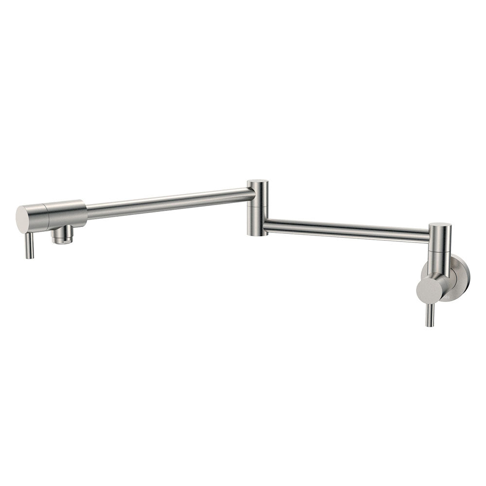 Fienza Kaya Pot Filler, Brushed Nickel