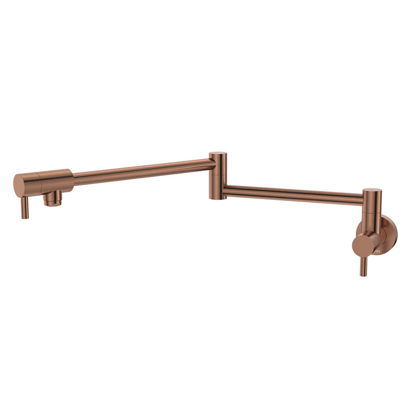 Fienza Kaya Pot Filler, Brushed Copper