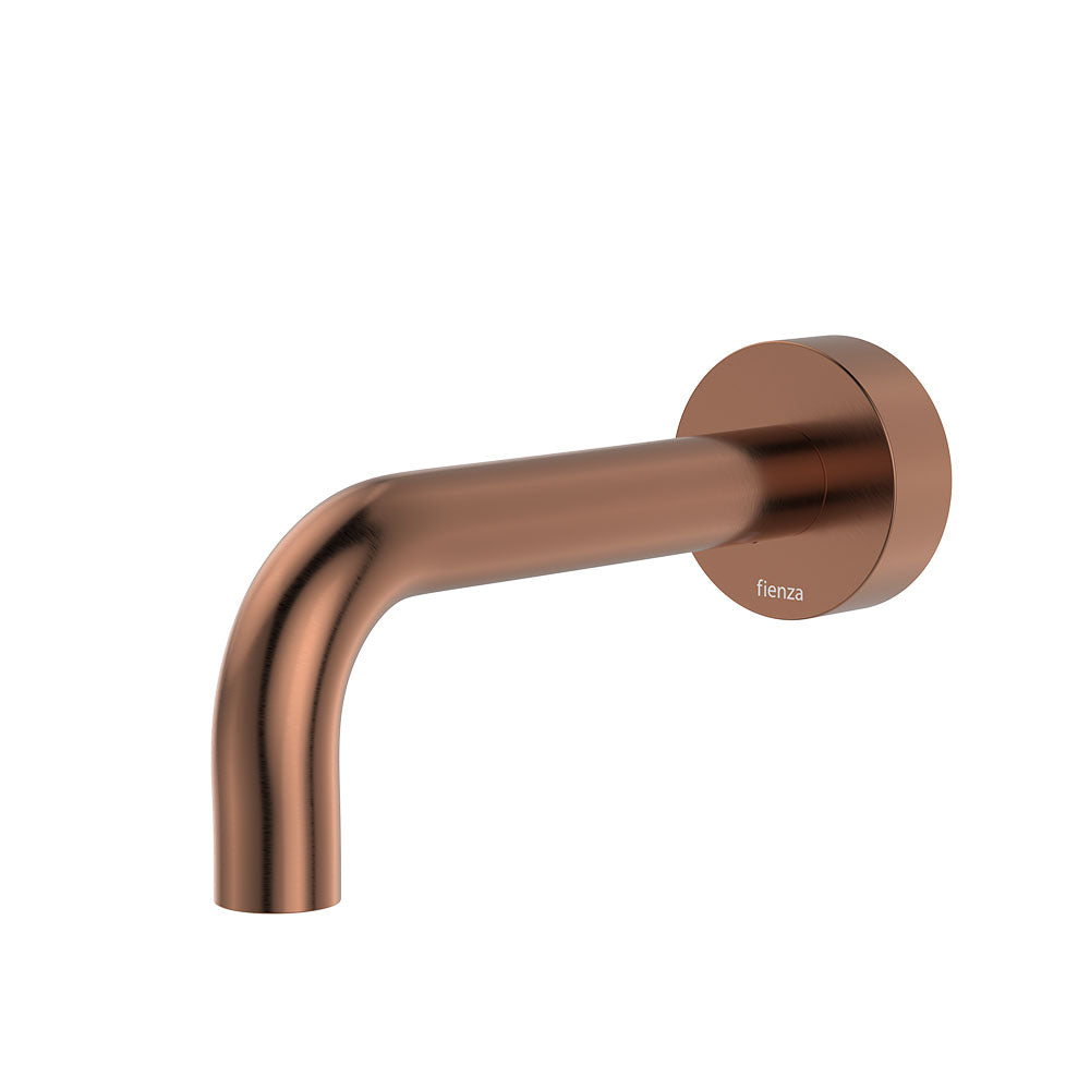 Fienza Kaya Basin/Bath Outlet, 130mm, Brushed Copper