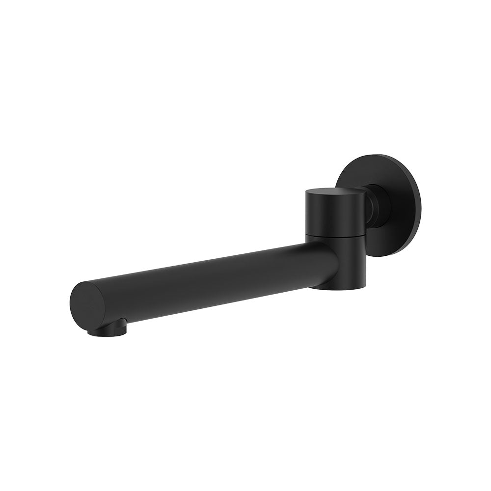 Fienza Kaya Swivel Basin/Bath Outlet, Matte Black