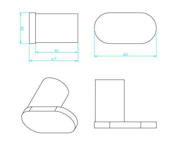 Ovia Milan Brushed Gold Robe Hook