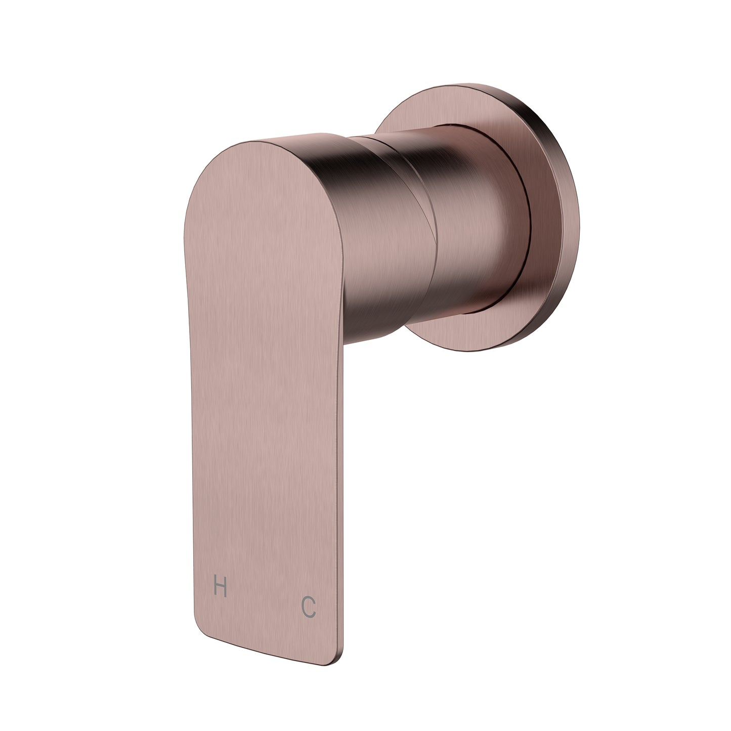 Nova Wall Shower Mixer Dusk Champagne