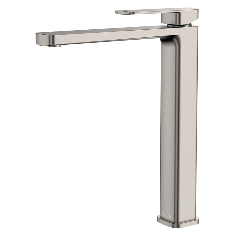 Fienza Tono Tall Basin Mixer Brushed Nickel