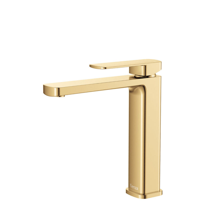 Fienza Tono Medium Basin Mixer Urban Brass