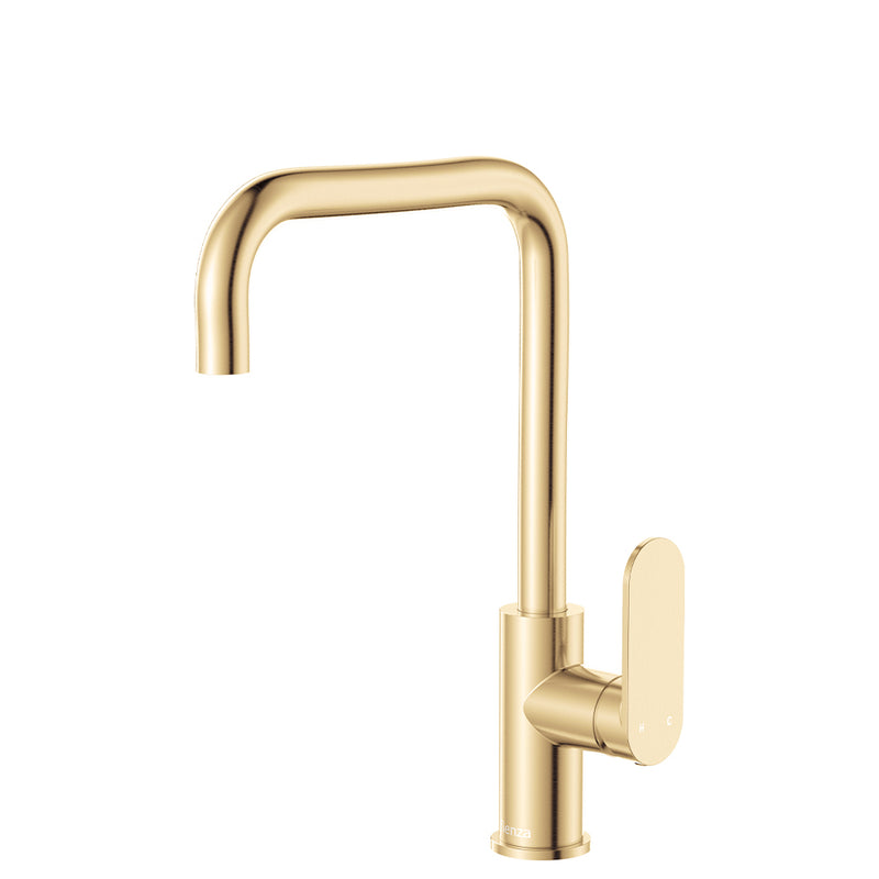 Fienza Empire Slim Sink Mixer Urban Brass