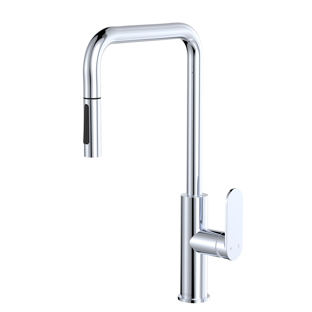 Fienza Empire Slim Pull-Out Sink Mixer Chrome