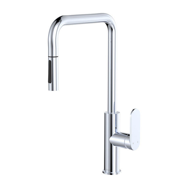 Fienza Empire Slim Pull-Out Sink Mixer Chrome