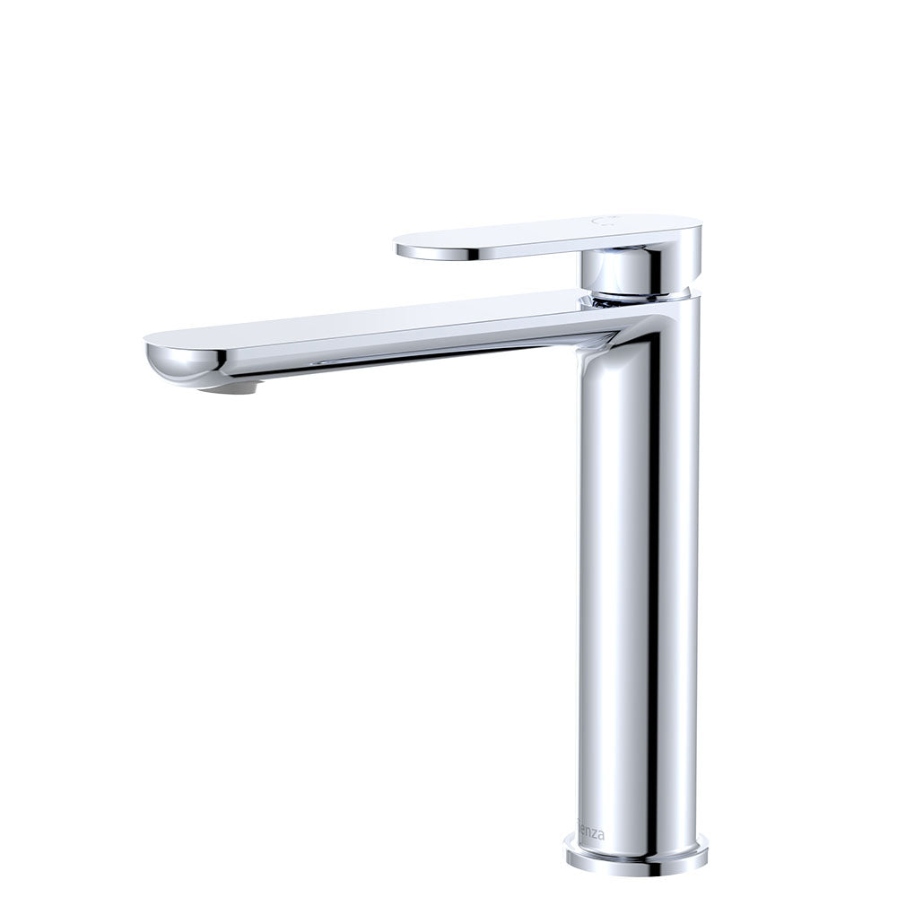 Fienza Empire Slim Cold Start Medium Basin Mixer - Chrome