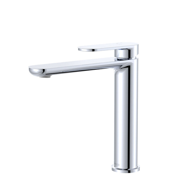 Fienza Empire Slim Cold Start Medium Basin Mixer - Chrome