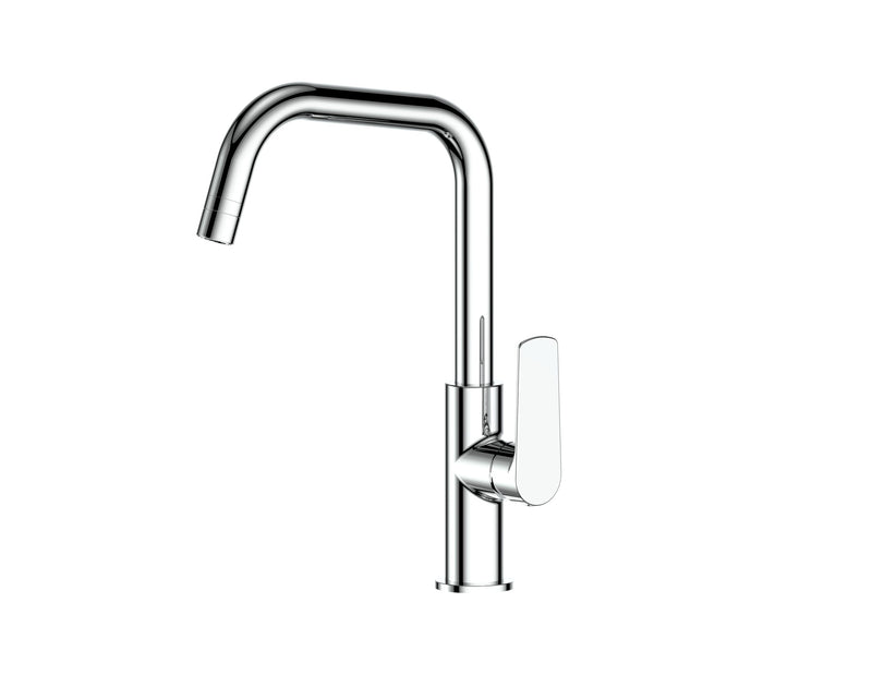 Greens Novi Gooseneck Sink Mixer w/Smart Aerator Chrome