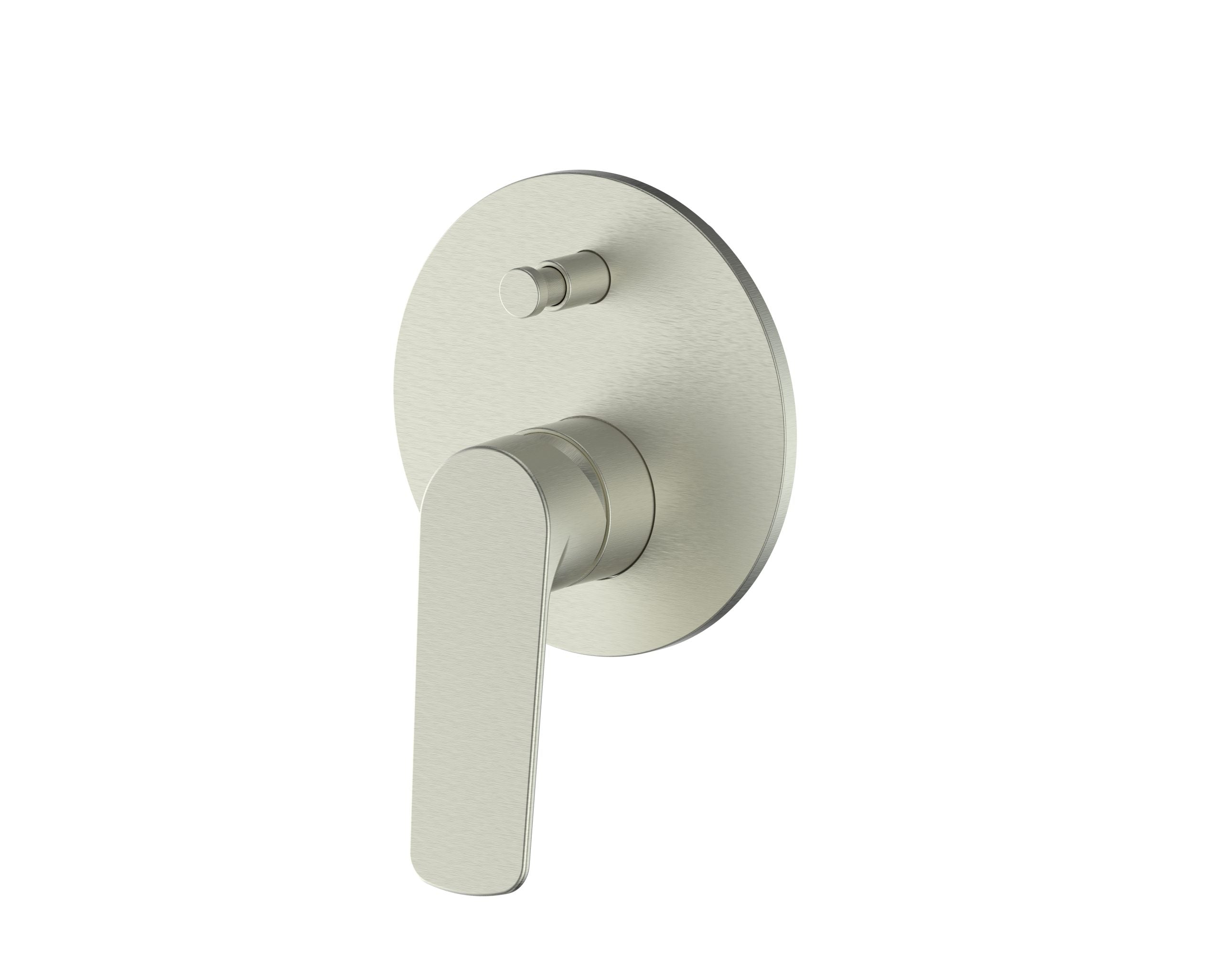 Greens Novi Shower Mixer w/Diverter Brushed Nickel