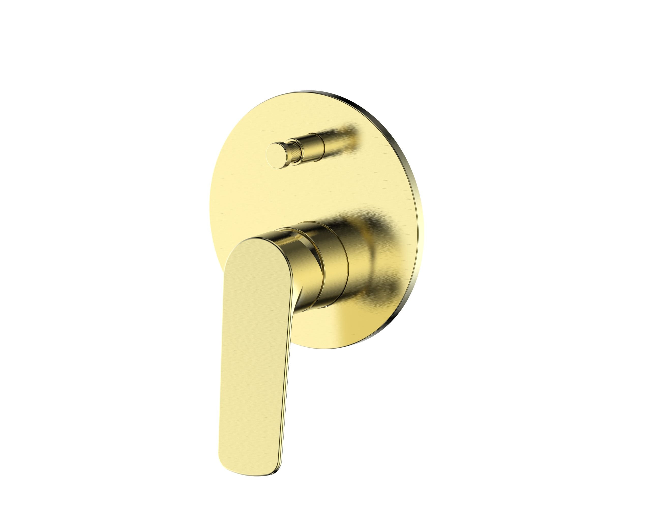 Greens Novi Shower Mixer w/Diverter Brushed Brass