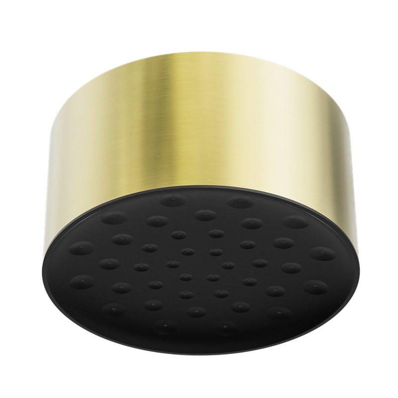 Nero Serenity Ceiling Shower Head Brushed Gold 