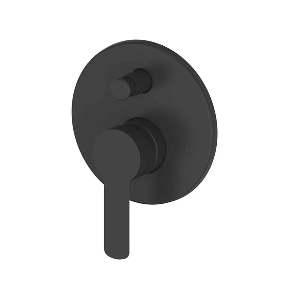 Greens Astro II Shower/Bath Diverter Mixer Matte Black