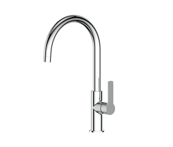 Greens Astro II Gooseneck Sink Mixer Chrome