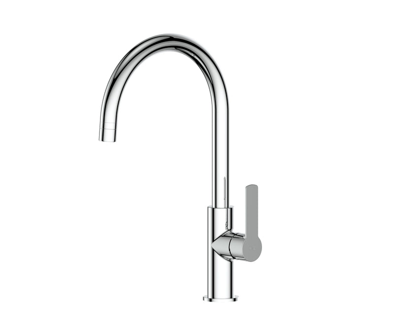 Greens Astro II Gooseneck Sink Mixer Chrome
