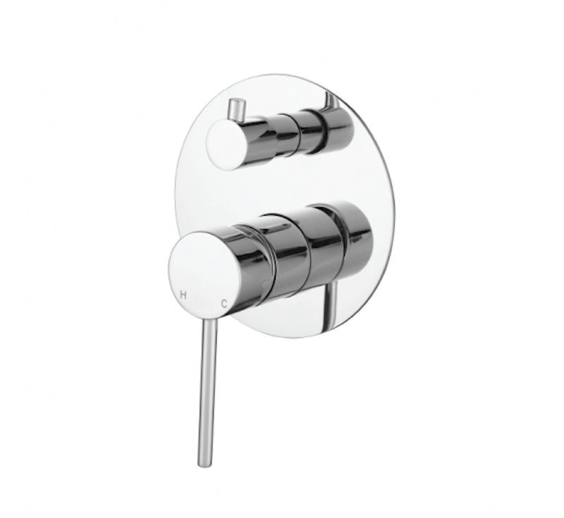 Modern National Star Mini Shower Diverter Mixer Chrome