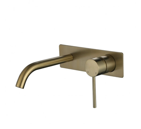 Modern National Star Mini Wall Combination PVD Brushed Bronze