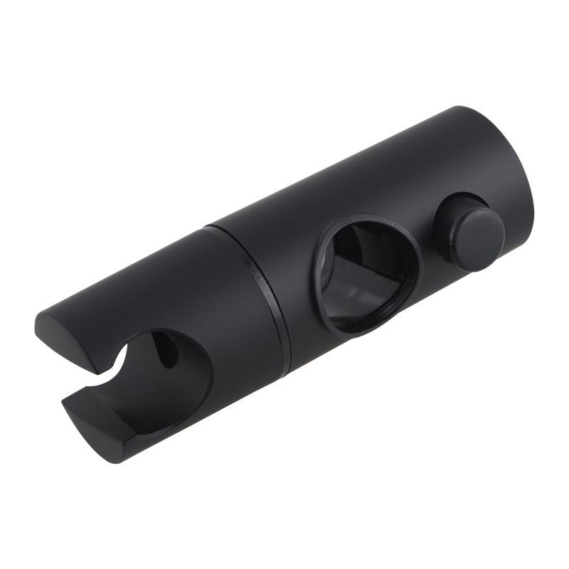 Aquaperla Round Black 3 Functions Handheld Shower Set With Rail Wall Mounted