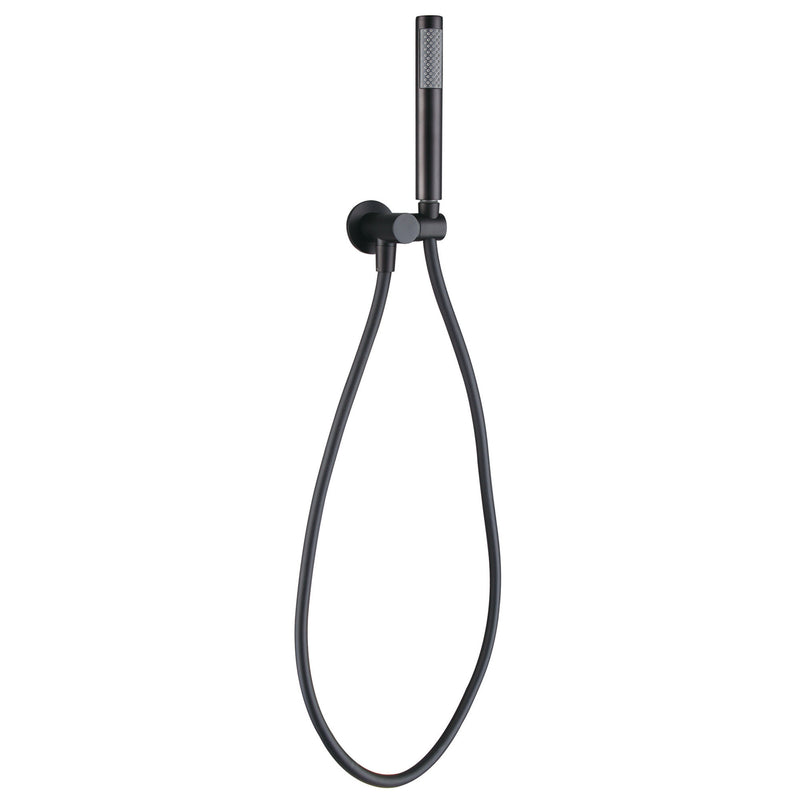 Modern National Star Matte Black Hand Shower on Bracket