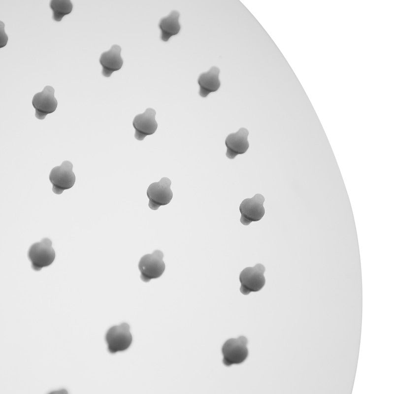 Aquaperla 250mm 10" Stainless Steel 304 Chrome Super-slim Round Rainfall Shower Head