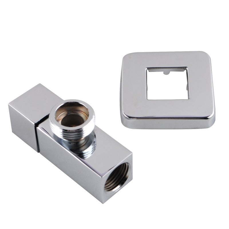 Laundry Square 1/4 Turn Washing Machine Stop Tap Pair