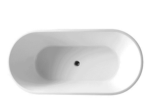 1500mm Mercio Arvo Free Standing Bath - White