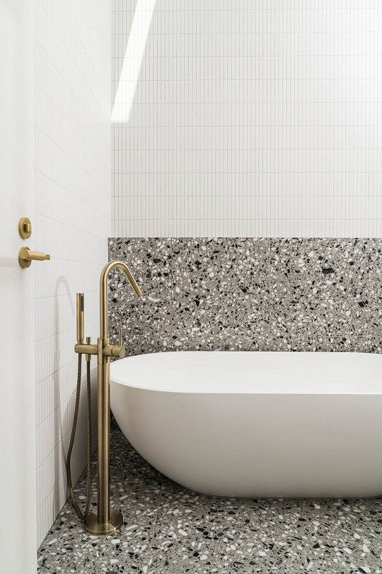 Zanda Zurich Door Handle Lever Set Brushed Brass