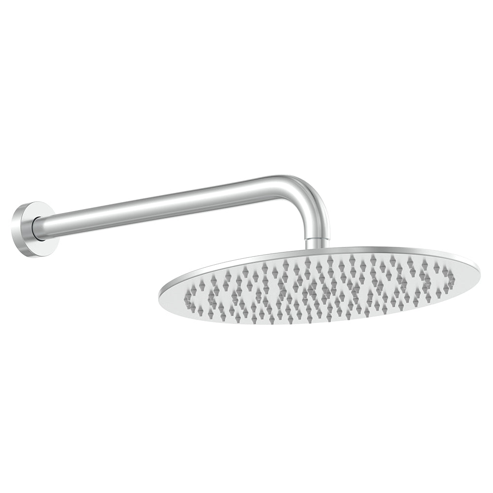 Fienza Kaya Outdoor Living Shower Arm Set, Brushed Stainless Steel