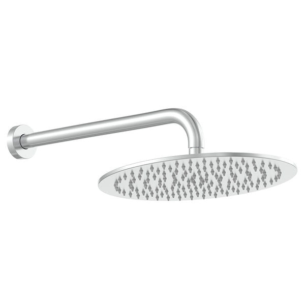Fienza Kaya Outdoor Living Shower Arm Set, Brushed Stainless Steel