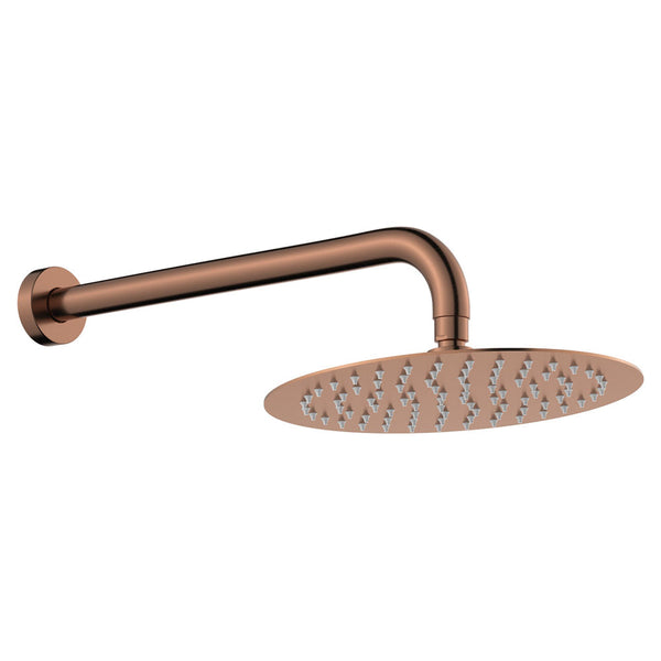Fienza Kaya Shower Arm Set, Brushed Copper