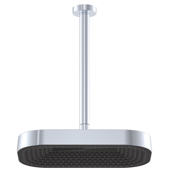 Fienza Kuro Shower Dropper Set, Soft Square Head, Chrome