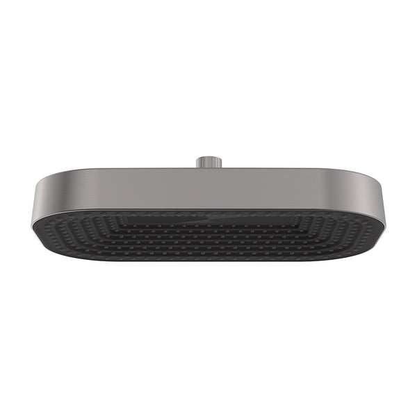 Fienza Kuro Shower Head, Soft Square, Gun Metal