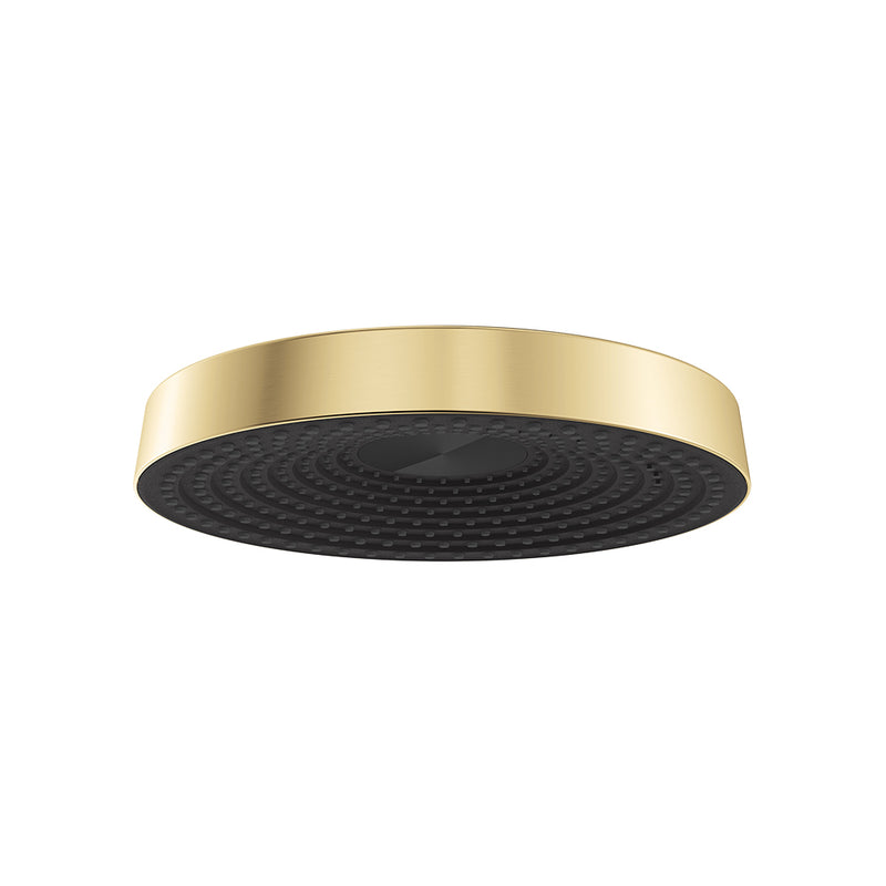 Fienza Kuro Shower Head, Round, Urban Brass