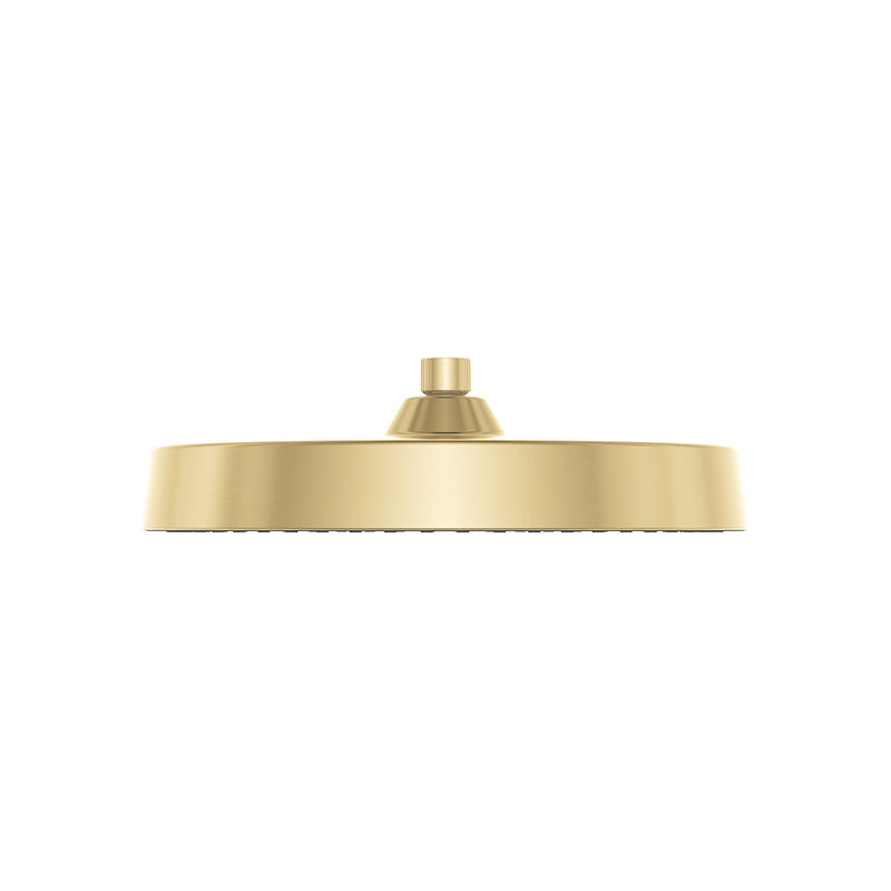 Fienza Kuro Shower Head, Round, Urban Brass — image 2