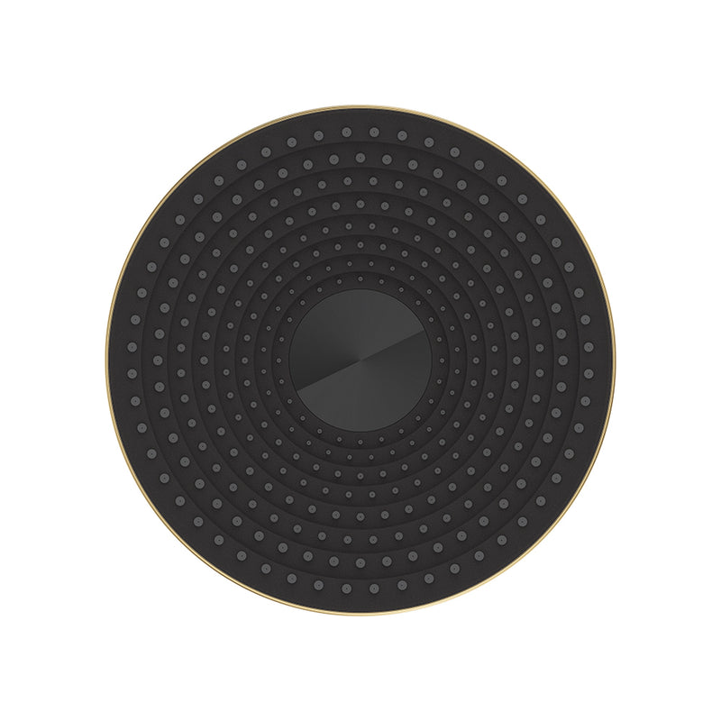 Fienza Kuro Shower Head, Round, Urban Brass — image 3