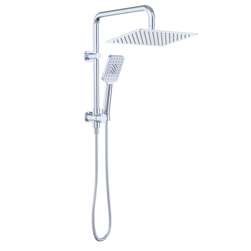 Fienza Tono Twin Half-Rail Shower, Chrome — image 2