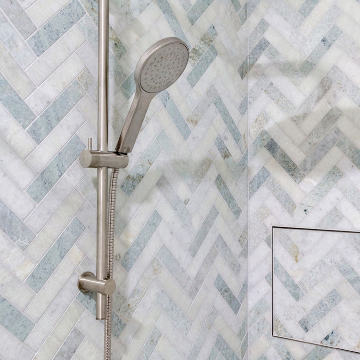 Fienza Kaya Rail Shower, Brushed Nickel